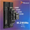 Reagle NVMe M.2 SSD Gehäuse Dual USB-C 3.2 10Gbps PCIe Produktbild-Vorschau 4