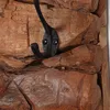 A close-up view of a wooden wall hook. Náhľad obrázku produktu