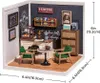 3D puzzle, DIY domček, kaviareň pre každodennú inšpiráciu, Náhľad obrázku produktu 8