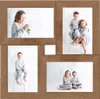 vidaXL Cadre photo collage pour 4x(10x15 cm) photos marron Voir les images du produit 1