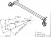 Nebrzdená náprava pre príves KNOTT VG7 750 kg 1070 mm Náhľad obrázku produktu 3