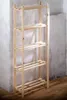 ROJAPLAST Regál dřevěný 170 × 75 × 30 cm, 5 polic Náhled obrázku produktu 2