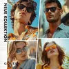 GQUEEN Holz Sonnenbrille Retro Polarisiert UV400 Herren Produktbild-Vorschau 2