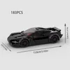 BlockBuddie™ 765LT Schwarz inspiriertes Klemmbaustein Auto Produktbild-Vorschau 7