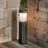 esotec Solar-Standleuchte Rattan Produktbild-Vorschau 1