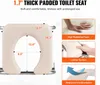 Toilettenstuhl, Nachtstuhl mit Gepolstertem Sitz, Produktbild-Vorschau 5