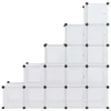 vidaXL Sistema di scaffalature con 15 cubi e ante Anteprima dell’immagine prodotto 11