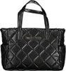 A black Valentino Bags handbag with diamond quilting. Náhľad obrázku produktu
