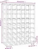 vidaXL Weinregal 70x33x94 cm Massivholz Kiefer Produktbild-Vorschau 7