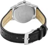 The back of a watch with a leather strap. Produktbild-Vorschau
