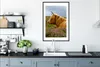 MuchoWow® Gerahmtes Poster Schottische Highlander - Blumen Produktbild-Vorschau 4