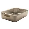AcMax Aluminium Bräter, Topf 37 x 27 x 9 cm, eckig Produktbild-Vorschau 1
