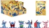 A display box of Stitch mystery figures and individual figures. Produktbild-Vorschau
