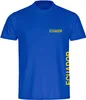 multifanshop Herren T-Shirt - Ecuador - Brust & Seite, Produktbild-Vorschau 1