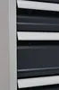 Schubladenschrank H1019xB705xT736mm lichtgrau/anthrazitgrau Produktbild-Vorschau 4