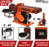 Band und Tellerschleifer 600W 150mm Bandschleifer 45° Und Produktbild-Vorschau 1