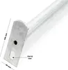 Ancoraggio antibufera Wiltec in acciaio 650 x 290 mm, Anteprima dell’immagine prodotto 5