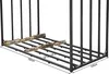 Metall Kaminholzregal Außen 185 x 100 x 185 cm, Basic - 30 Produktbild-Vorschau 3