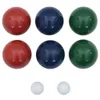 vidaXL 8-tlg. Boccia-Spielset mit Tragetasche Massivholz Produktbild-Vorschau 1