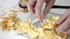 PENTART Deco-Metall-Flocken silbern Flocken Golden petals Produktbild-Vorschau 3
