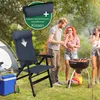 ELONEO Campingstuhl faltbar mit abnehmbarer Beinauflage, Produktbild-Vorschau 3
