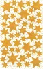 A collection of gold glitter stars scattered on a white background. Produktbild-Vorschau