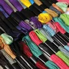 Curtzy Stickgarn Baumwolle Nähgarn Set (100 Stk) – 8m Bunte Produktbild-Vorschau 13