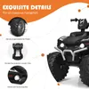 COSTWAY 12V quad elettrico per bambini con fari, mini quad Anteprima dell’immagine prodotto 4