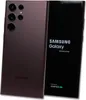 A Samsung Galaxy S22 Ultra 5G 512GB Burgundy smartphone is shown from the back and front. Podgląd zdjęcia produktu