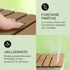 Blumfeldt Sumatra Breeze, SQ, douche de jardin, WPC, Voir les images du produit 4