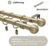 LOFT 400 cm Doppelte Gardinenstange 19 mm aus Metall mit Produktbild-Vorschau 8