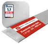 Aluminium Flachstange SATINIERT 30x3mm 20cm Profil EN6060 Produktbild-Vorschau 1