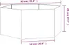 vidaXL Sadzarka Rusty 90x90x45 cm stal kortenowska Podgląd zdjęcia produktu 6