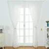 Moderner glänzender Stern transparent Tüll Voile Vorhang Produktbild-Vorschau 6