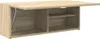 A wooden cabinet with shelves and a lift-up top, shown against a white background. Anteprima dell’immagine prodotto