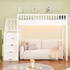 Flieks Etagenbett 90x200cm mit Stauraumtreppe, Kinderbett Produktbild-Vorschau 3