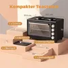 HOMCOM 36 liter mini-oven met 2 kookplaten, elektrische Productafbeelding-voorbeeld 3