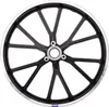 Felge 10 Zoll (25,4 cm)  hinten Schwarz Mini Cross Dirt Produktbild-Vorschau 1