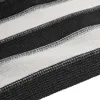 Zaunblende Anthrazit und Weiß 1,2x25 m HDPE 75 g/m² Produktbild-Vorschau 5