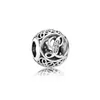 Pandora Damen-Charm Vintage 'L' 925 Zirkonia weiß-791856CZ Produktbild-Vorschau 3