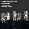 Nachttischlampe mit Touch Steuerung, Dekorative Thinker Produktbild-Vorschau 4