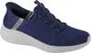 A single blue Skechers shoe is shown against a white background. Produktbild-Vorschau