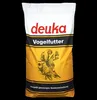 A bag of bird food with illustrations of birds. Produktbild-Vorschau