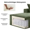 GLP Modulares Ecksofa 256 cm aus Cord, 4-Sitzer mit Produktbild-Vorschau 6