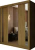 Masseno Schiebetürenschrank GRAZIA 180 cm Kleiderschrank Produktbild-Vorschau 1