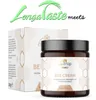 A jar of bee cream and its packaging are displayed on a white background. Produktbild-Vorschau