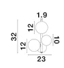 Nova Luce Wandleuchte ODILLIA Produktbild-Vorschau 6