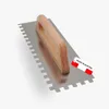 WERKFIT Glättekelle gezahnt 12x12 mm Edelstahl - rostfrei Produktbild-Vorschau 1