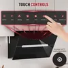 LEVIVO A+++ Kopffreie Dunstabzugshaube 60cm Umluft & Abluft Produktbild-Vorschau 3