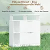 HOMCOM Schuhschrank mit 2 Klappen Schmal Schuhkipper mit Produktbild-Vorschau 8
